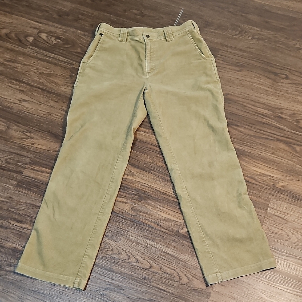 ExOfficio Men's Corduroy Pants Tan Size 34